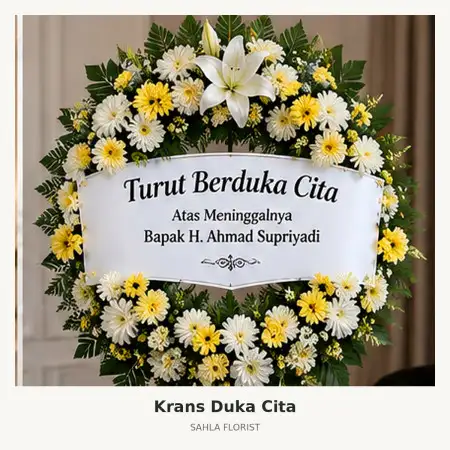 Krans Bunga Duka Pontianak